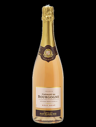 CREMANTS DE BOURGOGNE PATRIACHE ROSE , prix ttc btle de 75cl 