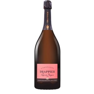 CHAMPAGNE DRAPPIER ROSÉ DE  SAIGNÉE MAGNUM, prix TTC btle de 1,5l 